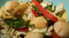 Scallop and Veggies Stir-Fry
