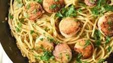 Scallop Linguine
