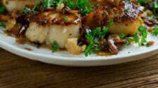 Scallops in Maple Cream Sauce