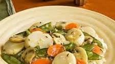 Scallops Primavera