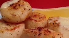 Scallops with White Wine Sauce