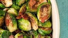 Seared Brussels Sprouts With Bacon Recipe