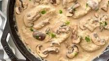 Seitan Chicken Marsala