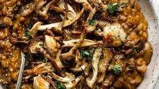Seriously Creamy Porcini Mushroom Risotto