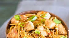 Sesame Chicken Lo Mein