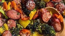 Sheet Pan Sausage and Vegetables