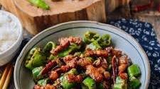 Sichuan Three Pepper Pork Belly Stir-fry