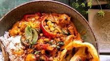 Simple Spicy Summer Coconut Chicken Curry