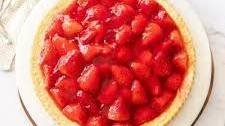 Simple Strawberry Flan