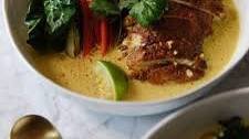 Singapore-Inspired Chicken Noodle Soup - Grain-Free; Dairy-Free