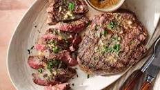 Sirloin Steak with Garlic Butter