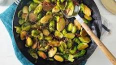 Skillet-Braised Brussels Sprouts