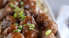 Skillet Teriyaki Meatballs