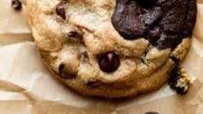 Soft-Baked Peanut Butter Chocolate Swirl Cookies