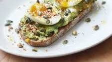 Soft-Boiled Egg and Smashed Avocado Toast