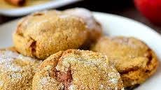 Soft Batch Apple Cider Gingersnap Cookies