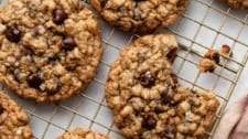 Soft & Chewy Oatmeal Chocolate Chip Cookies