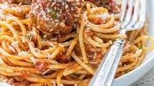 Spaghetti and Meatballs Recipe
