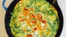 Spaghetti Squash and Green Bean Frittata