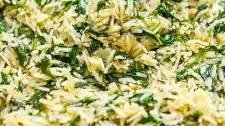 Spanakorizo - Greek Spinach Rice