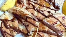 Spiced Pear & Chocolate Chip Buttermilk Pancakes