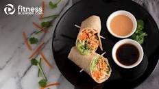 Spicy Asian Salmon Rolls
