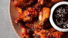 Spicy Baked Korean Teriyaki Chicken Wings