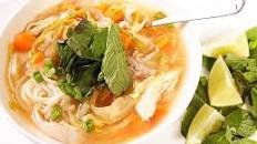 Spicy Chicken Noodle Soup With Lime and Ginger Recipe