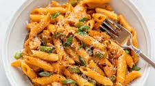 Spicy Chicken Pasta with Creamy Chipotle Sauce