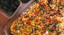 Spicy Crab Sushi Bake