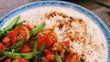 Spicy Honey Garlic Shrimp Stir-fry