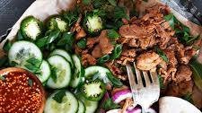 Spicy Korean Pork Tacos
