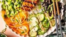 Spicy Salmon Sushi Bowls