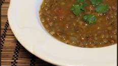 Spicy Sausage Lentil Soup