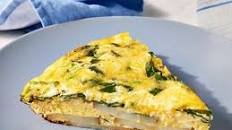 Spinach and Potato Frittata