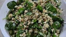 Spinach and Quinoa Salad with Feta and Dill