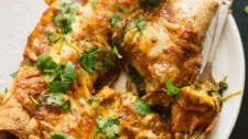 Spinach Artichoke Enchiladas