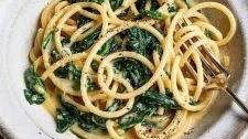 Spinach Carbonara