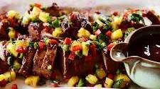 Sticky BBQ-Glazed Pork Tenderloin