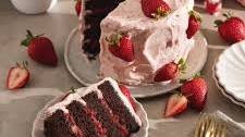 Strawberry Chocolate Cake