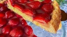 Strawberry Flan