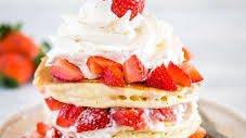 Strawberry Shortcake Pancakes