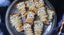 Stuffed Mini Pepper Mummies