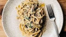 Summer Crab Carbonara with Lemons and Capers