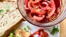 sweet & sour pickled onions