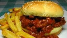 Sweet and Sour Sloppy Joes