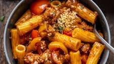 Sweet Pepper and Sausage Pasta