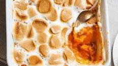 Sweet Potato Casserole with Marshmallows