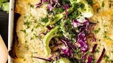 Sweet Potato Quinoa Enchilada Bake