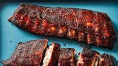 Sweet Smoked Pork Ribs